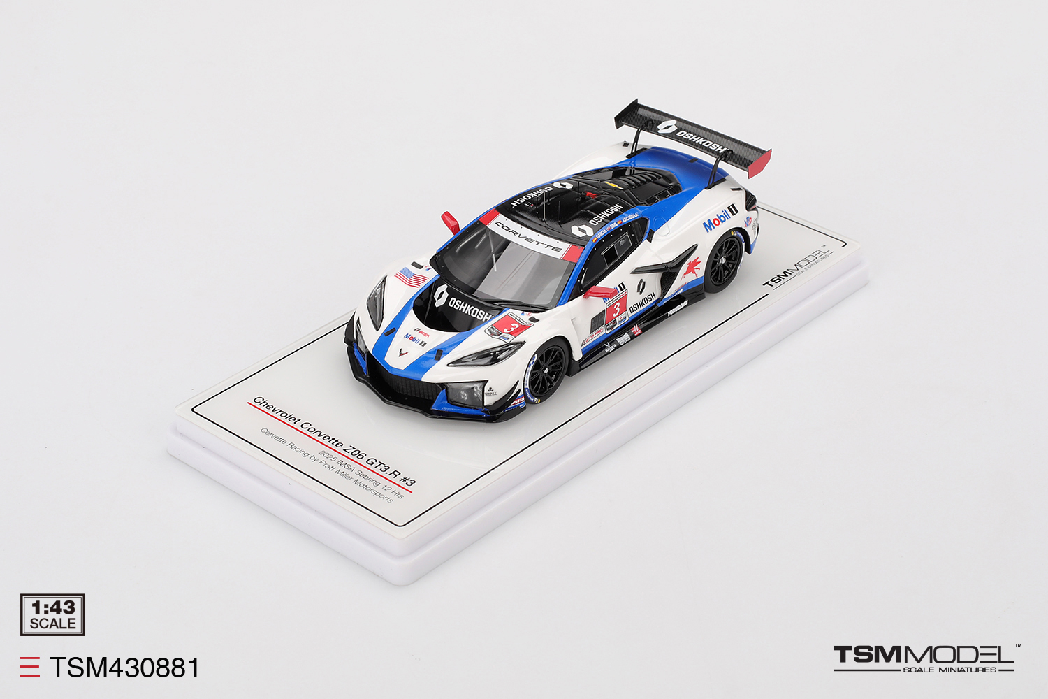 2025 Chevrolet Corvette Z06 Sebring 12H Juncadella/Sims/Garcia